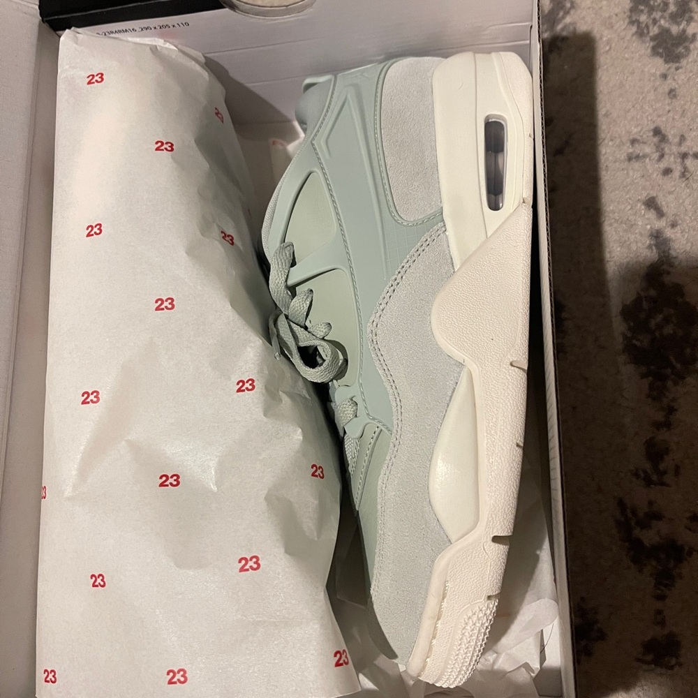 Nike Jordan mint green sneakers